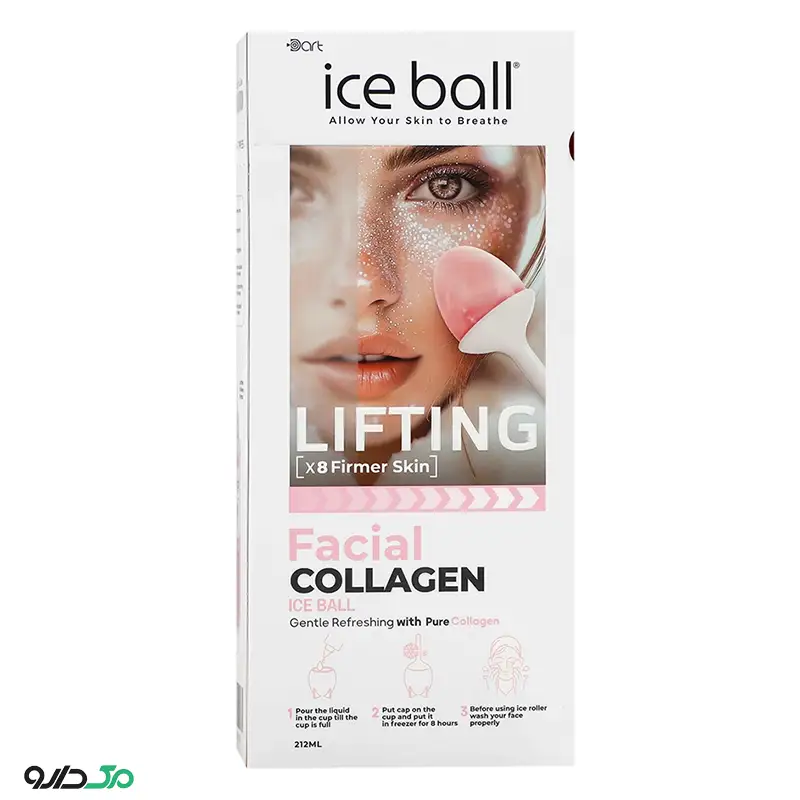 ژل آبرسان صورت کلاژن آیس بال